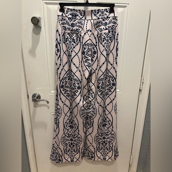 Andres Otalora Espejismo Scuba wide legs Pants s 10 - Picture 3 of 5